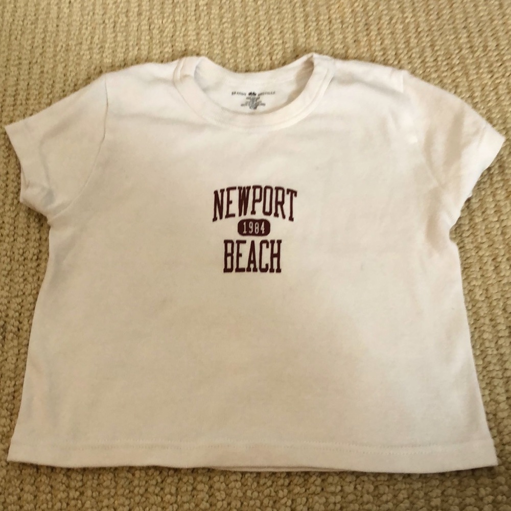 cropped tee